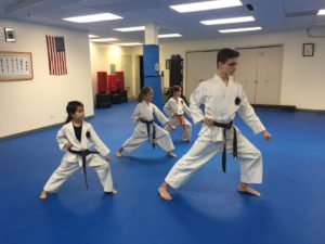 kids karate training